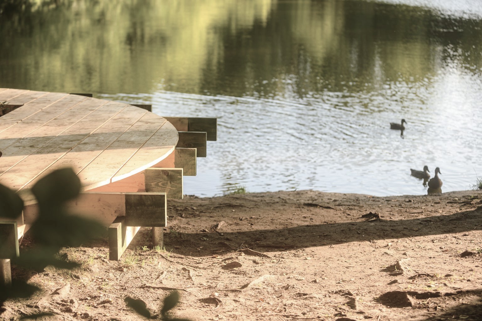 Built platform waterside